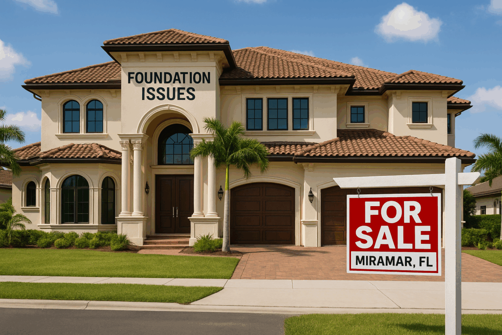 Selling a House with Foundation Issues in Miramar, FL