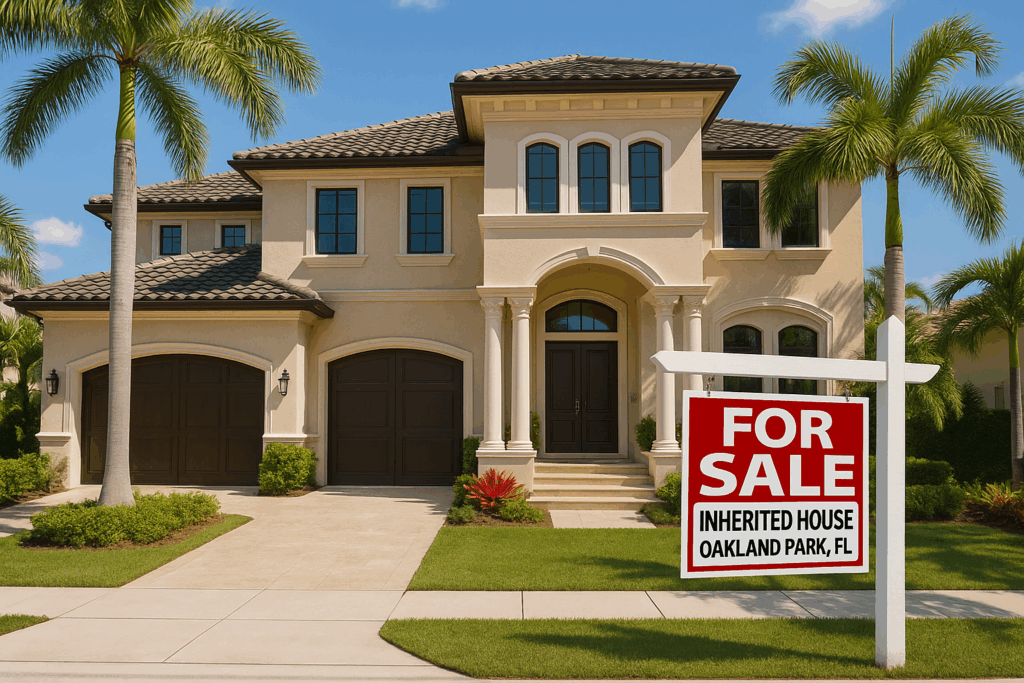 Selling a House You Just Inherited in Oakland Park, FL