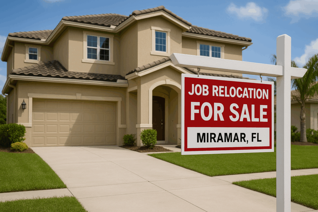 Selling Your House in Miramar, FL for a Job Relocation