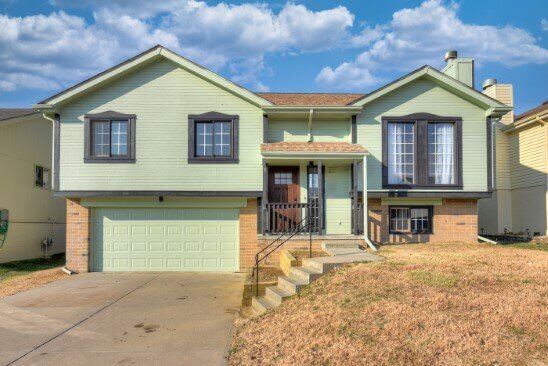 Exterior view of an Anna Buys Houses property after renovation.