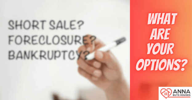 A hand writing down options for when you receive a notice of default.