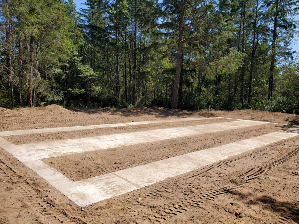 Prep land Site for Mobile Home