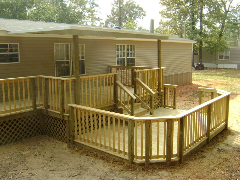 Mobile Home Deck