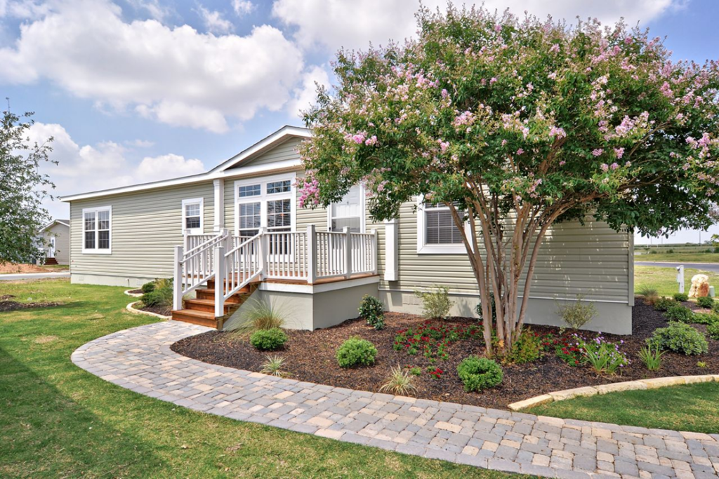 Mobile Home Landscaping