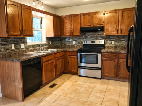 Kitchen at 106 Woodside in Hurricane, West Virginia