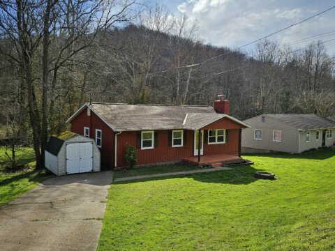 Finished exterior of 5113A Brookside Drive in Charleston, West Virginia