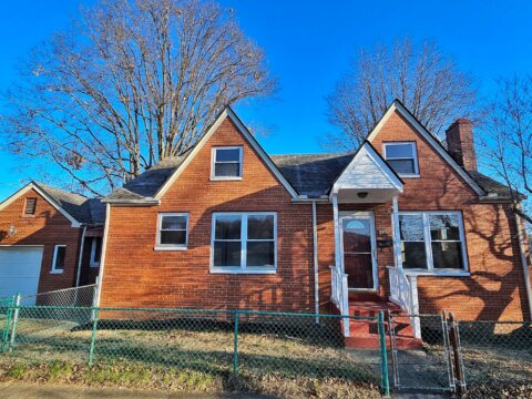 Finished exterior of 2402 Myers Avenue in Dunbar, West Virginia