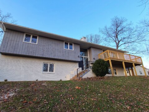 Finished exterior at 994 North Rustling Road in South Charleston, West Virginia