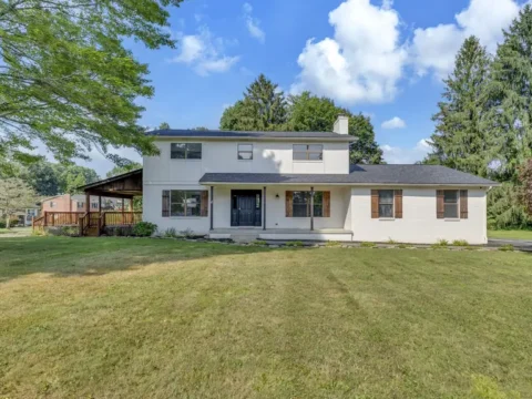 Finished front exterior of 306 Millstone Drive in Beckley, West Virginia