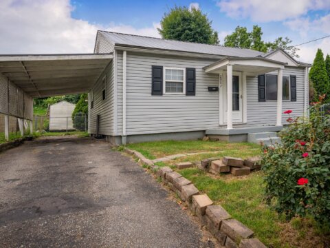 Finished front exterior at 2907 Pence Street in South Charleston, West Virginia