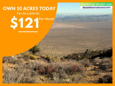 Land For Sale Yucca Valley, CA www.WeSellNewYorkLand.com