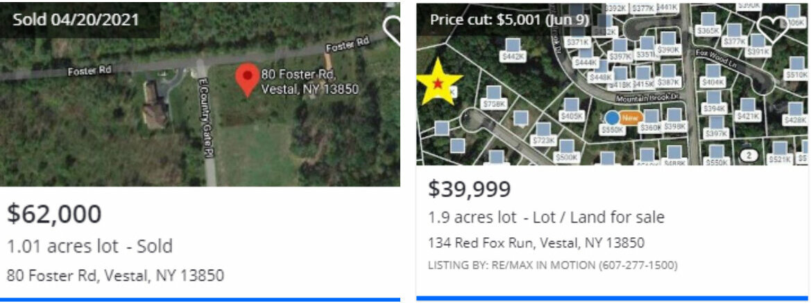 1300 Holly Hill Rd, Vestal, NY Comparable Land