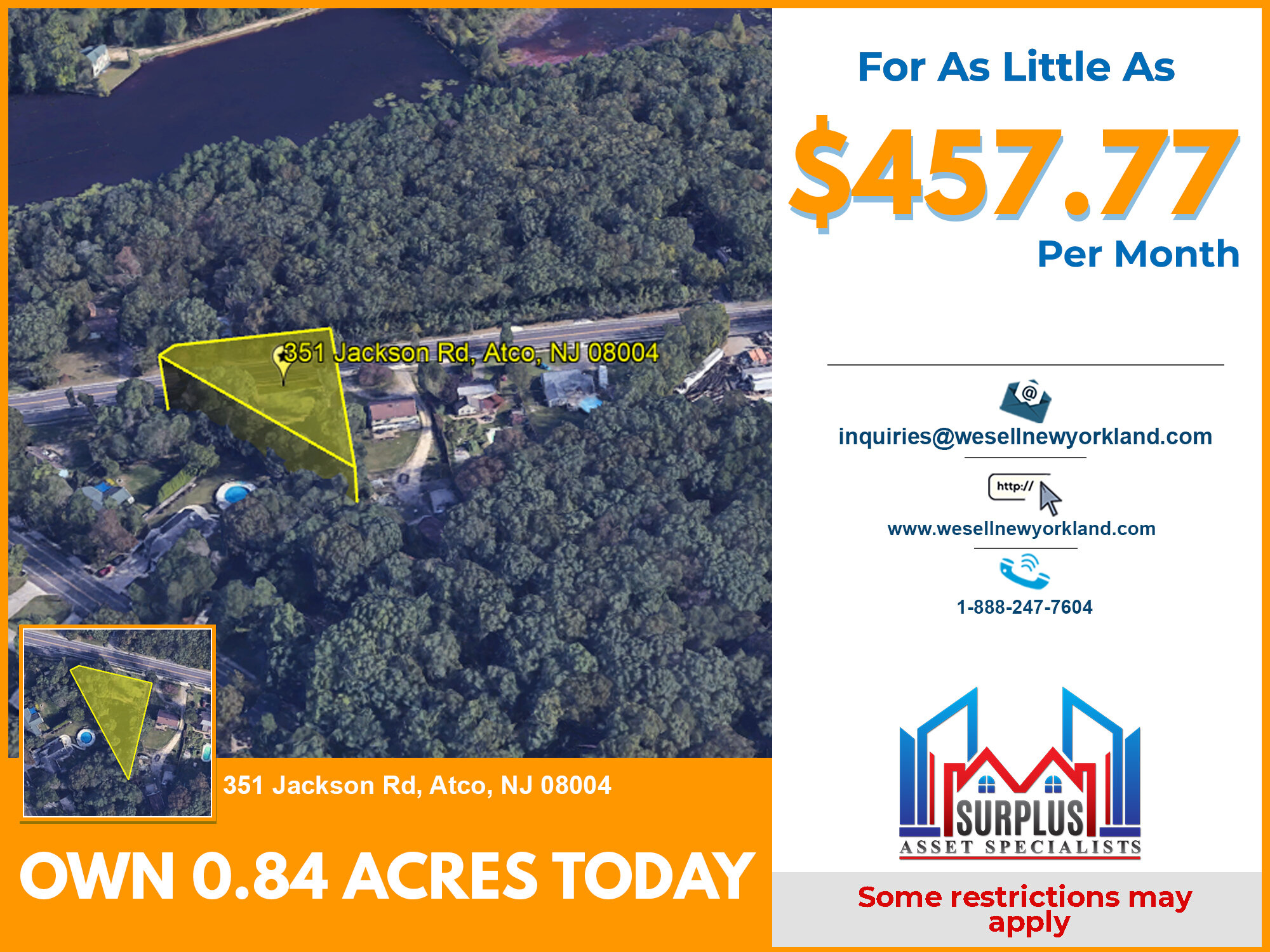 351 Jackson Rd, Atco, NJ