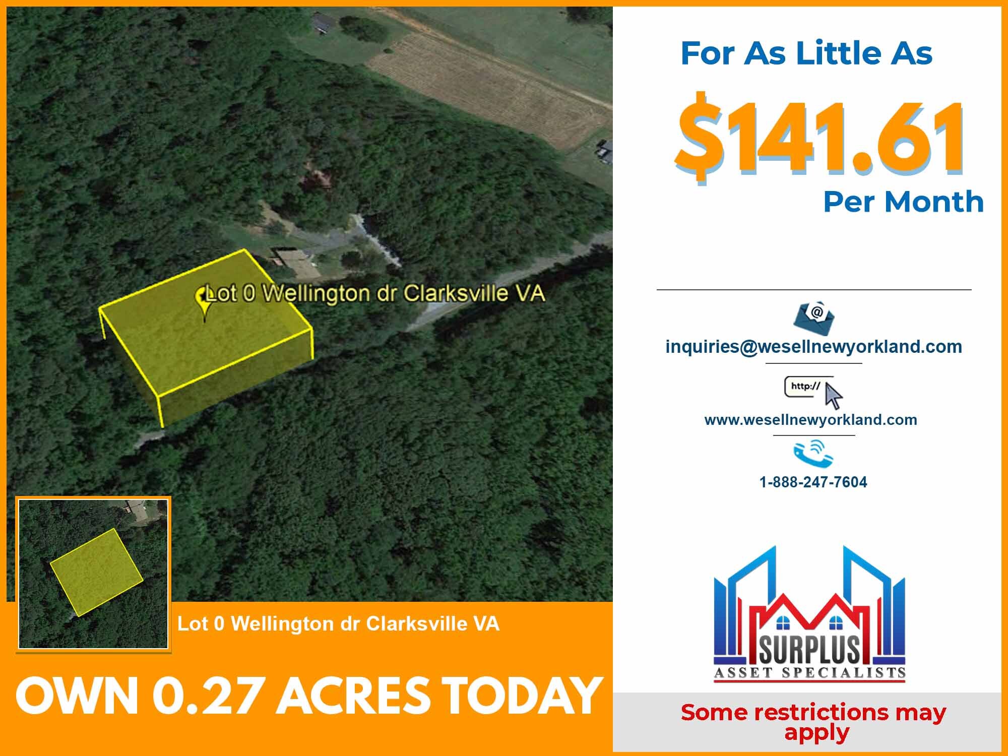 Lot 0 Wellington Dr. Clarksville VA