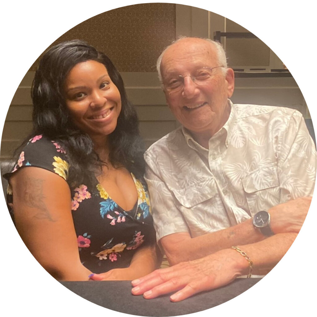 Chantel with George Ross