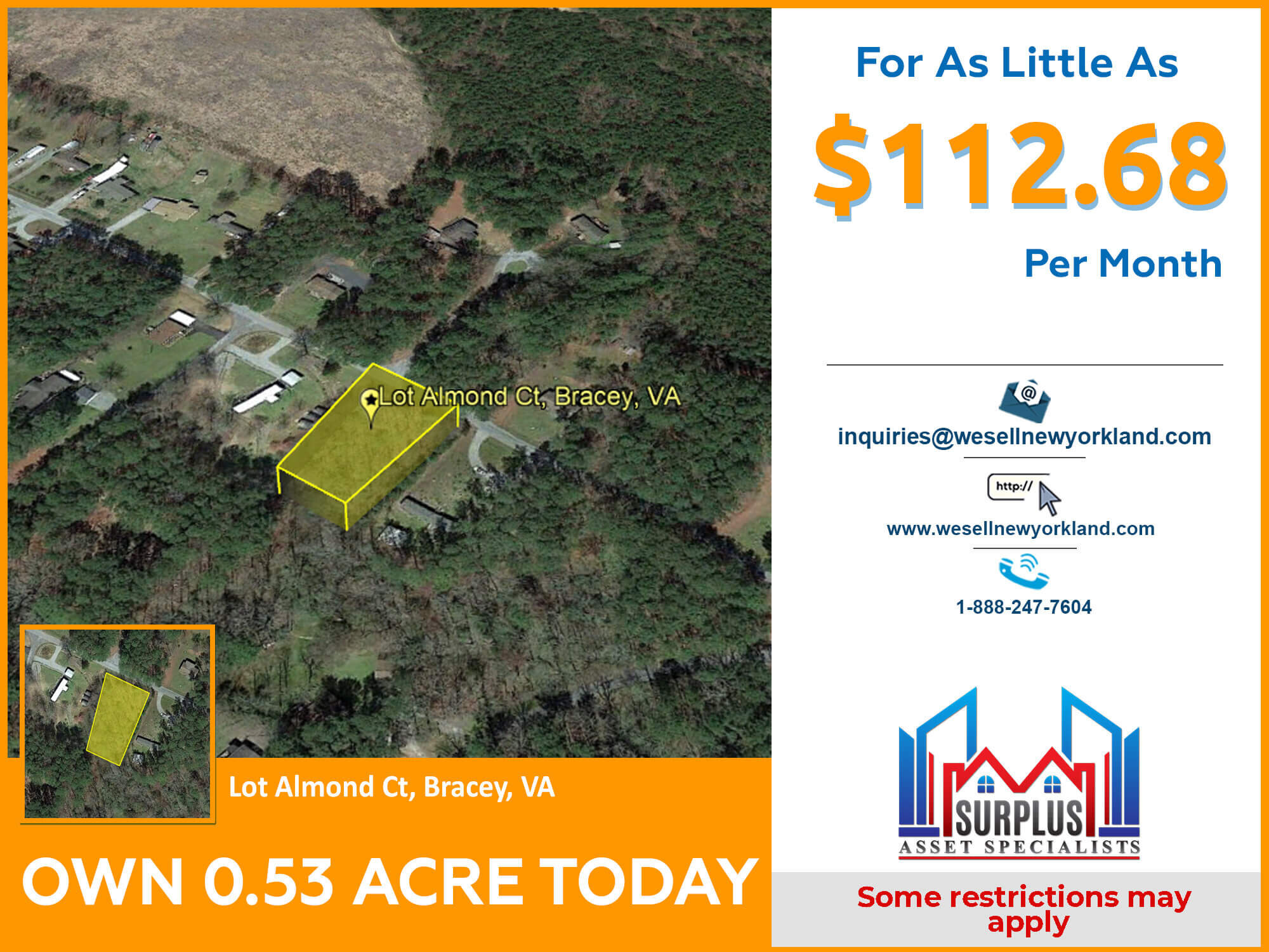 Lot 0 Almond Court, Bracey, VA