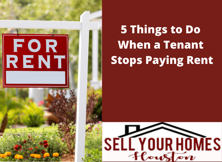 tenant stops paying rent