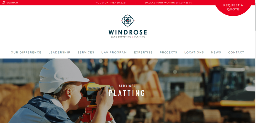 Windrose platting