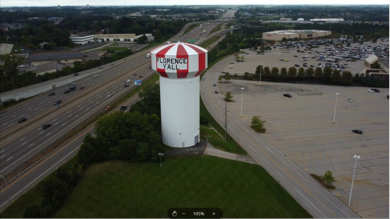 Sell your house fast in Florence KY yall, this is a photo of the Florence water tower.