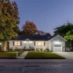 The front of a house in Long Island that we bought for cash