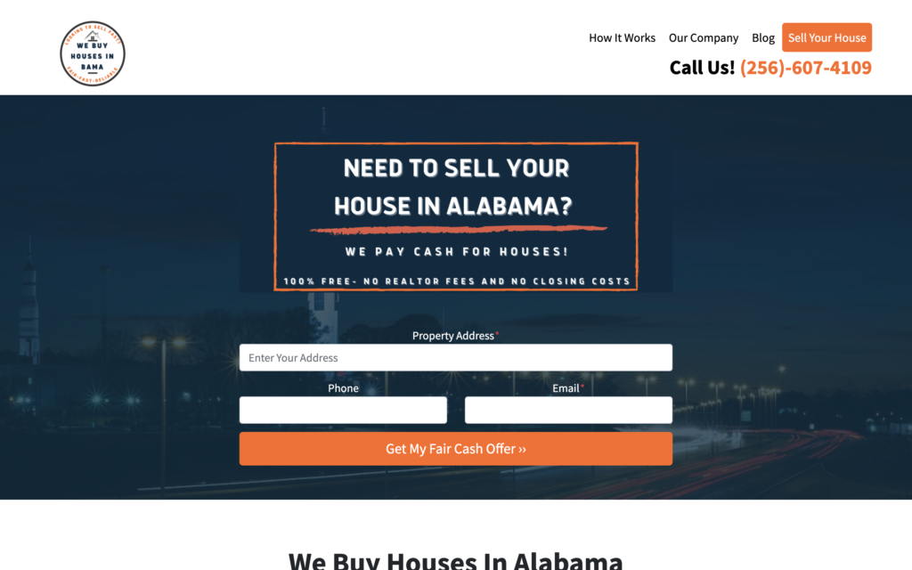 Need to sell your house fast for cash in Alabama?