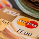 close up of master credit cards and visa credit cards. Who Pays When Selling Land In Huntsville