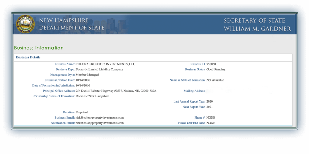 Legitimate House Buying Company in New Hampshire