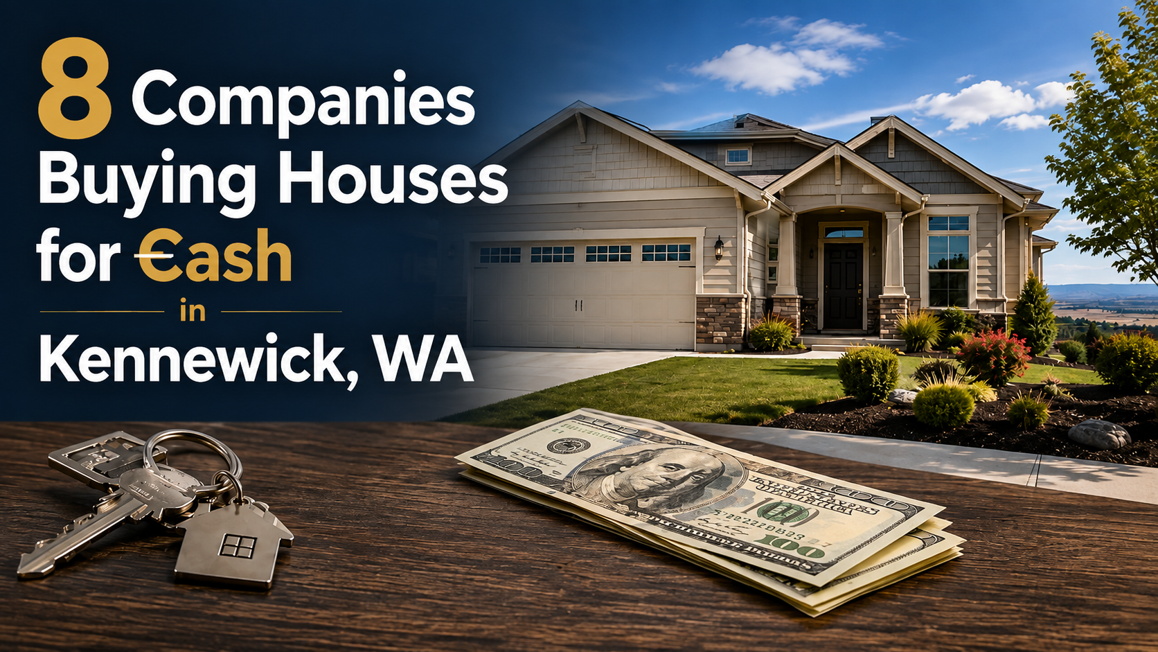 8 Companies Buying Houses for Cash in Kennewick, WA 