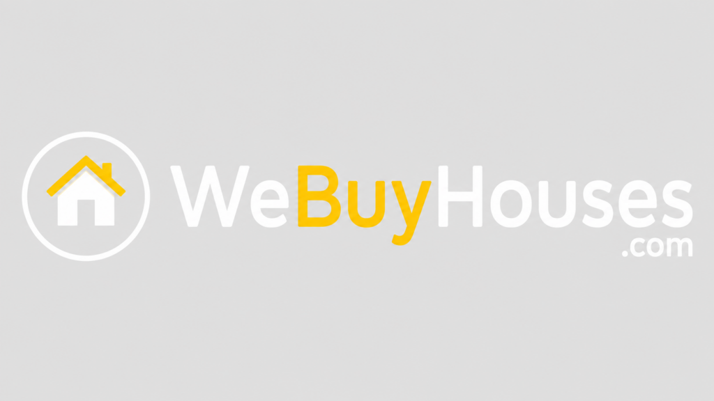 We Buy Houses logo.