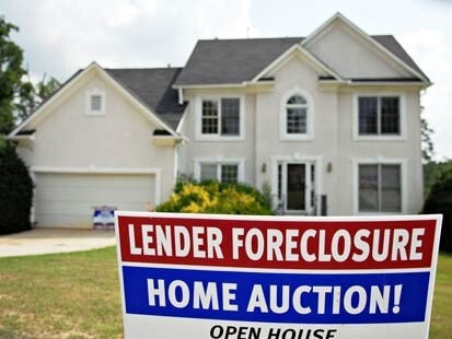 Illinois House with a mortgage in foreclosure