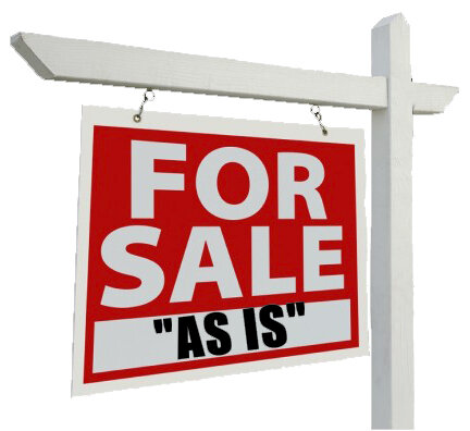 As is Sign