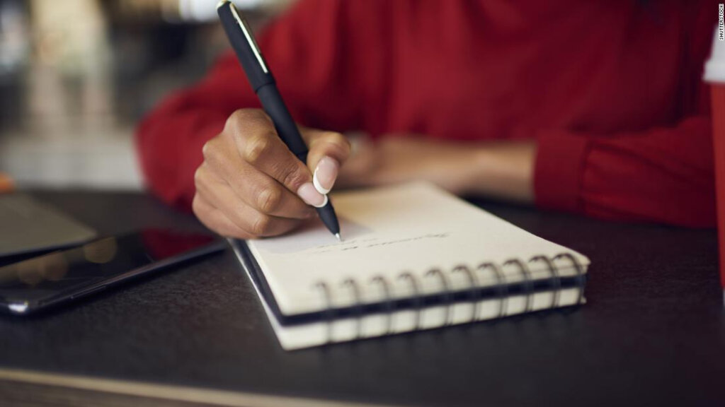 Note pad for a check list