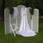 Lattice Backdrop