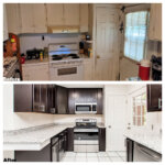 Dated kitchen remodel