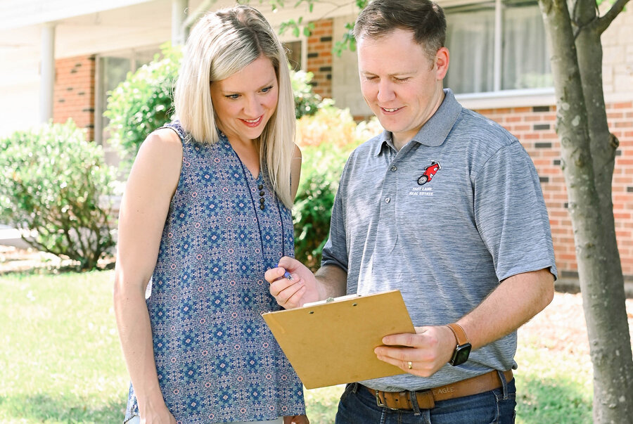 Lane reviews the offer on your home in detail with you