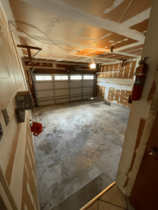 Unfinished Garage in St. Louis