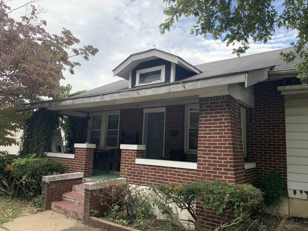 A home we bought in St. Louis as-is.
