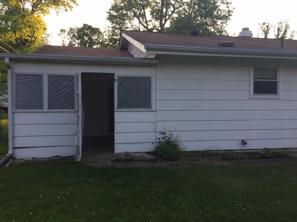 We bought this house fast with cash in St. Louis.