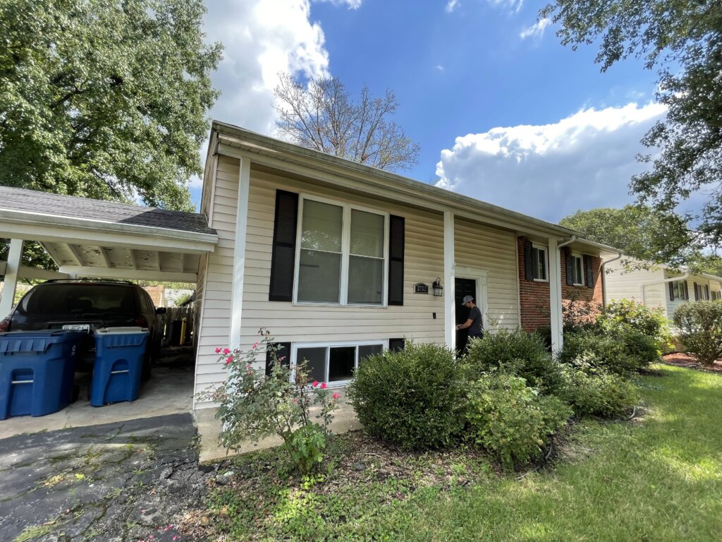 A home in St. Louis that we bought fast with cash.