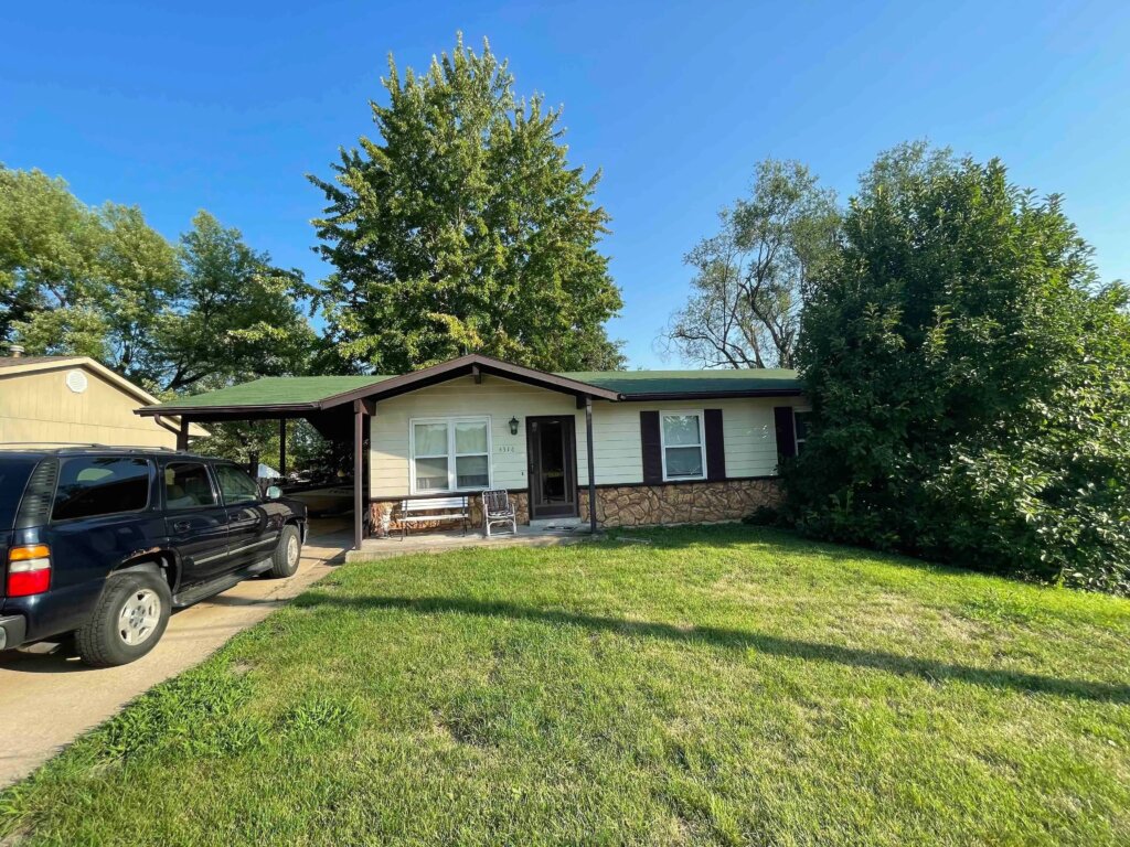 Front of a home we bought fast due to a unique situation