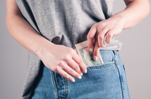 Money out of pocket