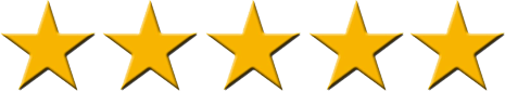 We have 5 star reviews