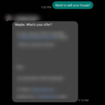 text to sell house