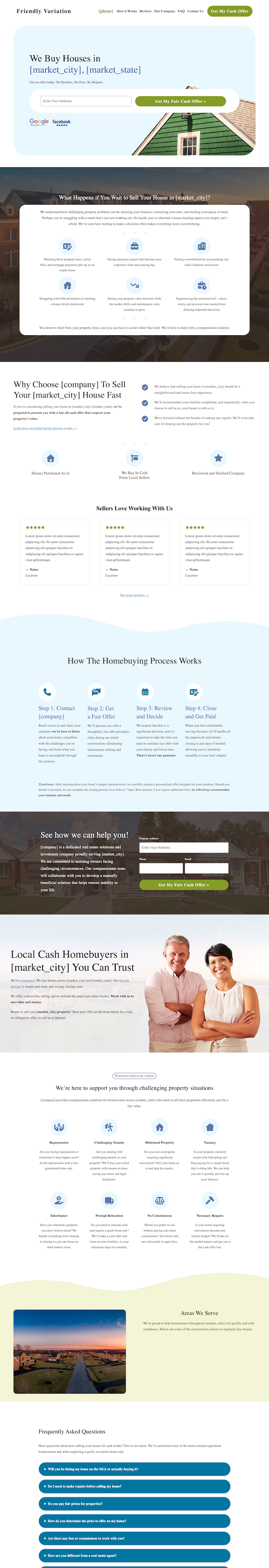 Carrot Friendly Website Template