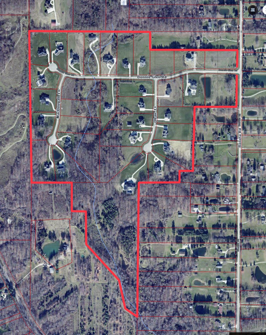 Bonnie Glen Medina Ohio Realty Done by Damien Baden