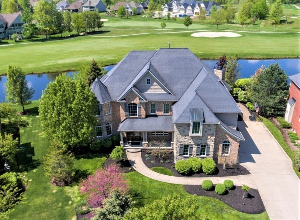 Red Tail Single Family with golf course view Home Avon Ohio