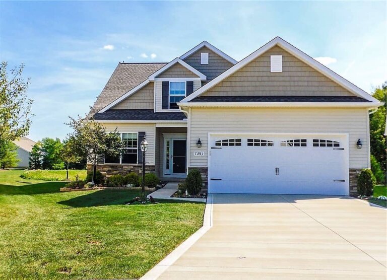 Reserve at Pine Lakes Village Cluster Homes Strongsville Ohio