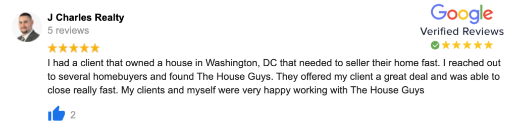 sell house as is Maryland