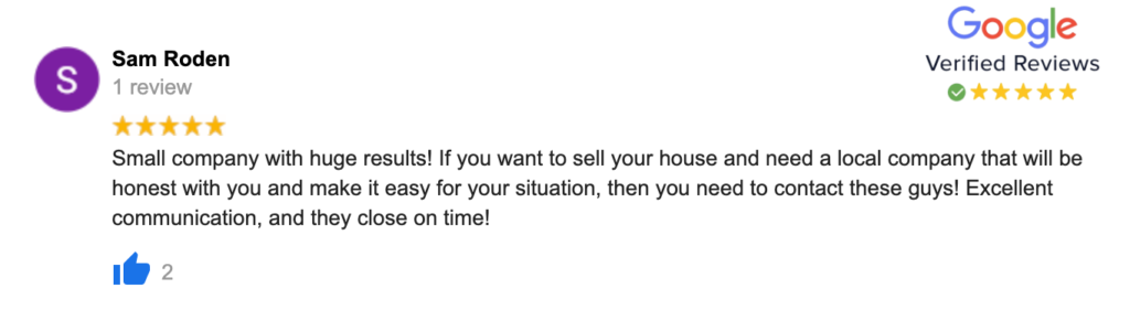 best cash buying company maryland