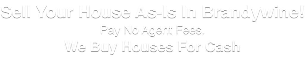 we buy houses in Brandywine Maryland